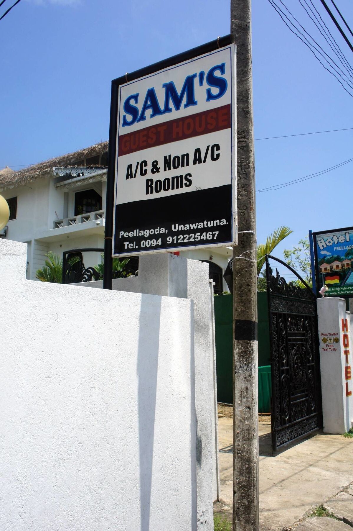 Sam's pensión Unawatuna Exterior foto